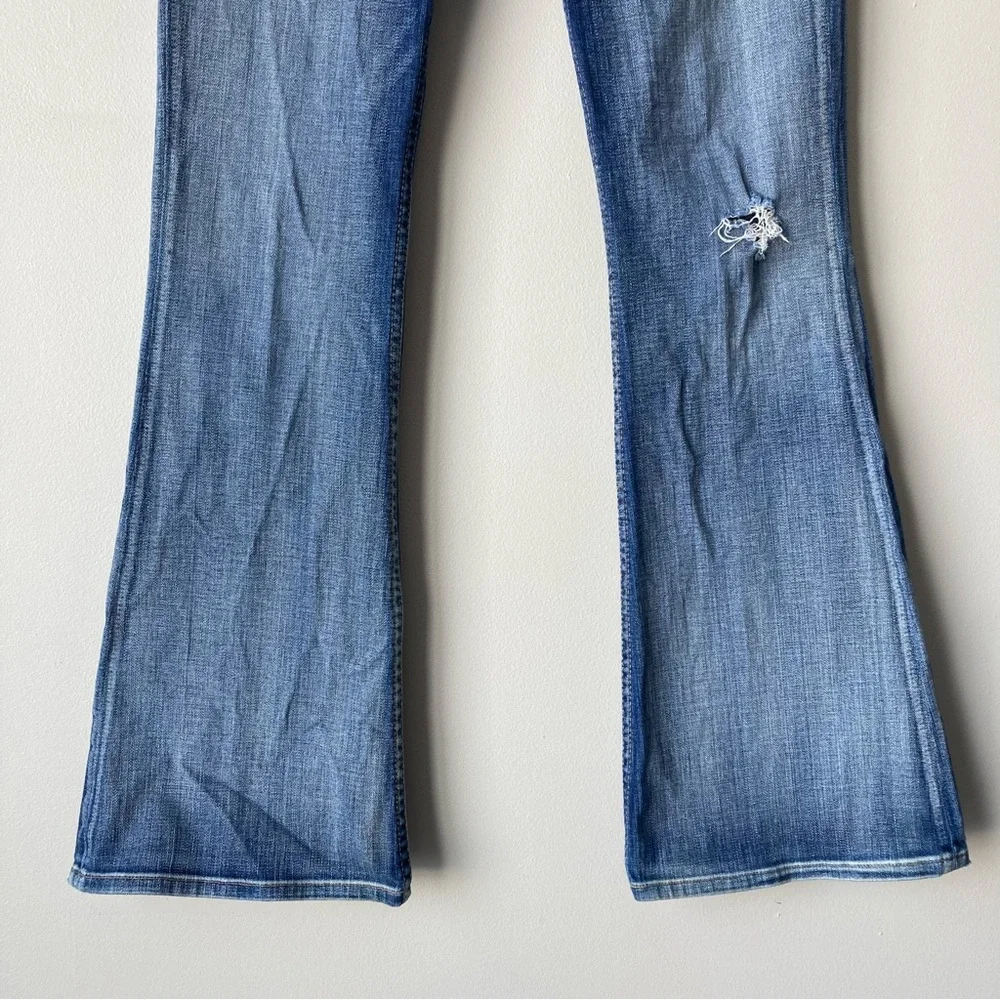 BKE Low-Rise Flare Jeans Y2K Size 27 - Picture 3 of 16
